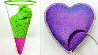 Very Satisfying and Relaxing Compilation 330 Kinetic Sand ASMR