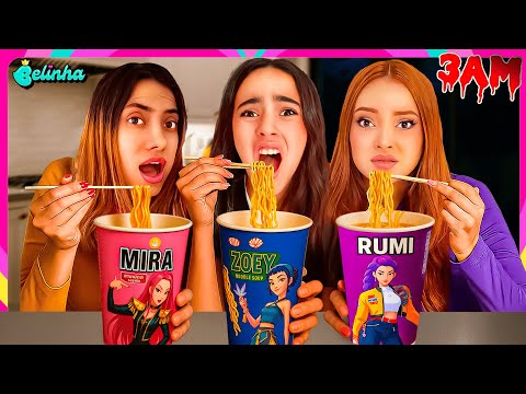 NUNCA COMA O LAMEN DAS GUERREIRAS DO K-POP ÀS 3 HORAS DA MANHÃ