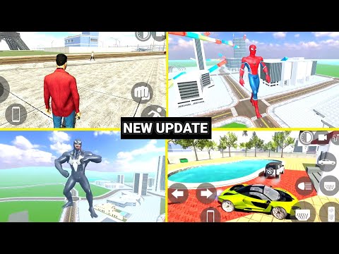 NEW UPDATE CHEAT CODE🤯🔥 Ironman+Venom+PGS+maclern in Indian Bike Driving 3d Game All New Update Code