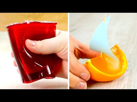 Fun Jelly Crafts and Party Food Ideas