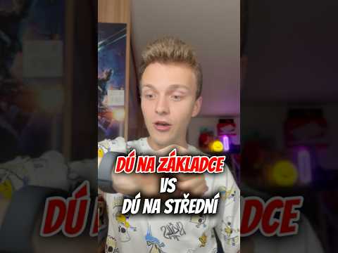 Domácí úkol na zakládce vs střední