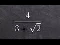 Understanding Rationalization and Conjugates