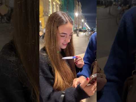 Partie 1 | prank test de grossesse| #pourtoi  #defi #microtrottoir #fyp