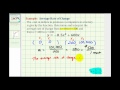 Understanding Average Rate of Change