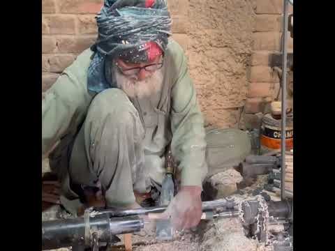 Amazing Manufacturing of Bobbin to use Weaving Power Looms
