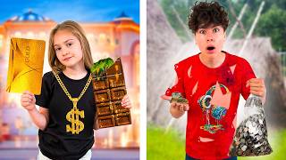 НЕОЖИДАННОЕ Приключение На Каникулах в Польше! БОГАТЫЙ ОТПУСК VS БЕДНЫЙ влог Fast Family Lif