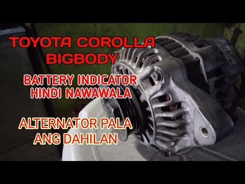Toyota COROLLA BigBody Alternator Replacement