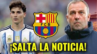 ⚽ Rechaza al Arsenal y PSG… Julián Álvarez toma una decisión brutal NOTICIAS DEL BARCELONA HOY