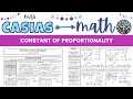 Identifying the Constant of Proportionality