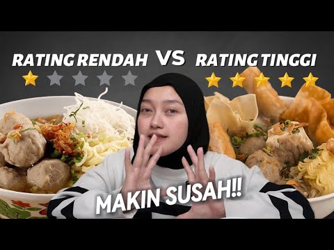 #PART2 TEBAK MAKANAN RATING RENDAH VS RATING TINGGI DI OJOL!! BANYAK KESALAHAN!!