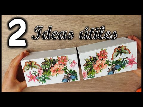 ORGANIZA TU BAÑO CON ESTAS 2 IDEAS - Manualidades para el baño - Crafts for the home