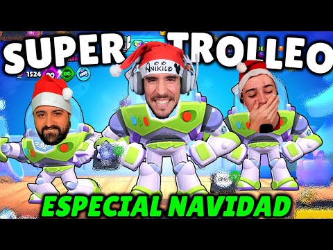 TROLEANDO con PECERO, HECTOR y ANIKILO *ESPECIAL NAVIDAD BRAWL STARS*