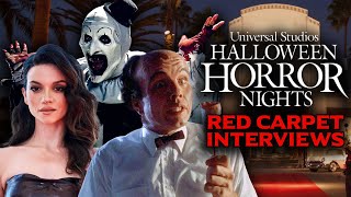 Halloween Horror Nights 2025 LIVE Red Carpet Interviews