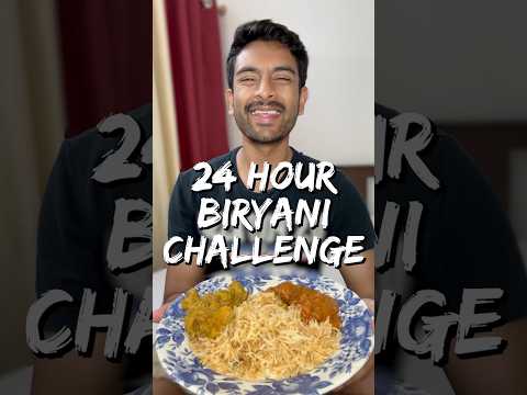 Only Eating Biryani For A Full Day!! 🤤🍗 #AD