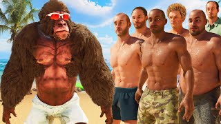 1 Gorille Vs 100 Hommes