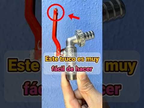 Este truco es muy fácil de hacer. Pero por qué nadie lo usa. #plomeria #casa