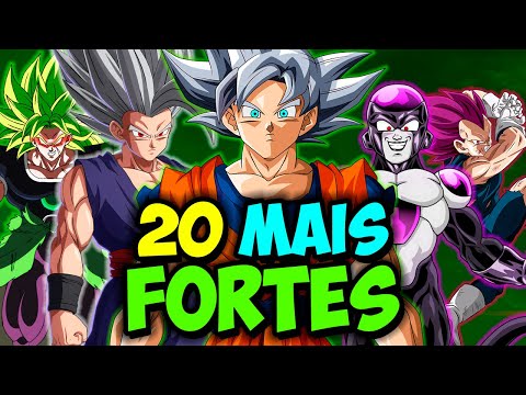 Após 7 Anos SAIU a LISTA dos 20 MAIS FORTES de Dragon Ball!!! (ATUAL 2025)