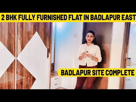 Badlapur site complete | 2 BHK fully Furnished flat in badlapur East