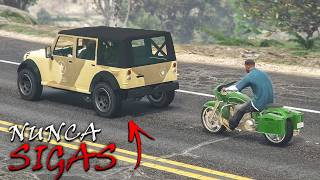Nunca Sigas a los MILITARES de GTA 5 o te Ocurrirá esto!!