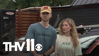 Summer storms damage Cajun Boilers restaurant in Hot Springs