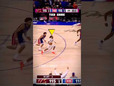 PART 3 - NBA is Pure Cinema 🍿Cavs vs Pistons Epic Ending #nba #shorts