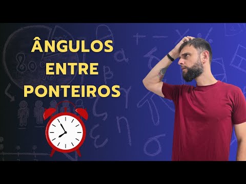 Ângulo entre ponteiros #matemática