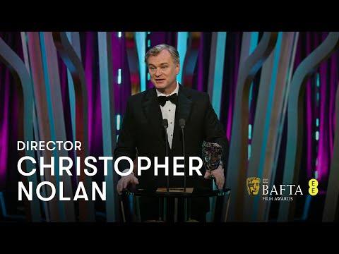 Christopher Nolan wins Director for Oppenheimer | EE BAFTA Film Awards 2024