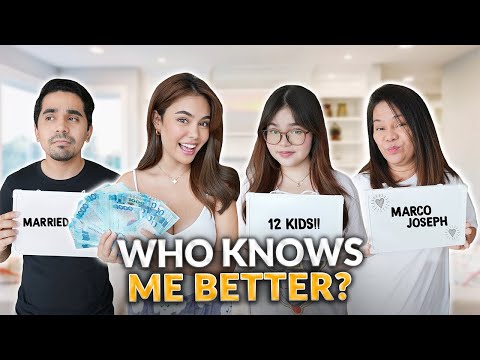 WHO KNOWS ME BETTER WINS 300K! | IVANA ALAWI