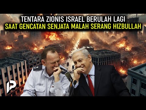 Zionis Biadab! Resmi Diumumkan Gencatan Senjata, Malah Israel Serang Hizbullah