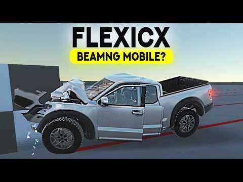 FlexicX Car Crash Simulator - Mobile Gameplay (Android) Better Than BeamNG Drive?