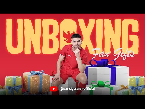 UNBOXING FAN GIFTS!