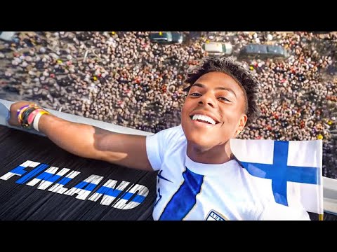 iShowSpeed's First Time in FINLAND!