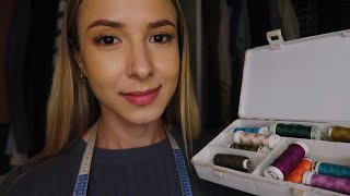 ASMR ROLEPLAY: Costureira te causa soninho enquanto tira suas medidas 🪡