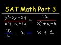 Factoring and Solving Quadratic Equations