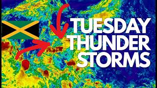 TUESDAY THUNDERSTORMS!| JAMAICA & the rest of the Caribbean's Forecast for Tuesday, June 09, 2026