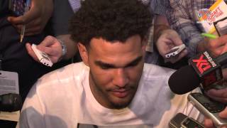 NBA Draft Combine Day 2: Russell, Winslow, Cauley-Stein Talk Knicks
