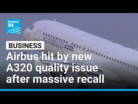 YouTube video thumbnail: Airbus hit by new A320 Quality Issue, Days After Massive Recall
