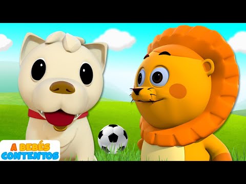 A Bebés Contentos | Canción de Bingo para perros para niños🐶 | Canciones Infantiles