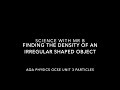 Measuring Volume and Density Techniques