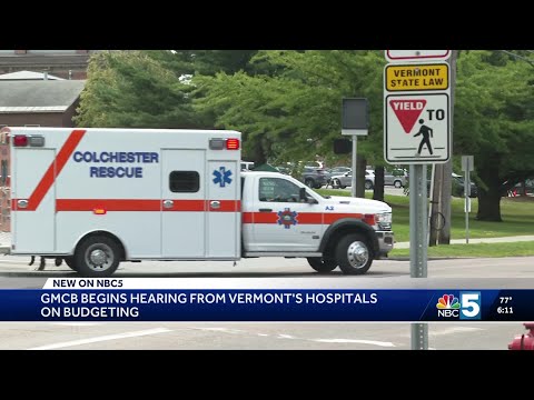 YouTube video thumbnail: Vermont Hospitals Begin Budget Presentations Amid Affordability Crises