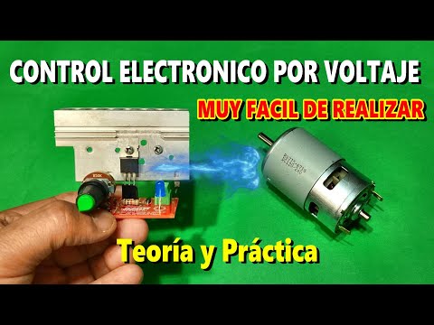 ✅APRENDE ELECTRONICA 👀👉 MIRA LO FACIL y PRACTICO QUE ES REALIZAR UN CONTROL ELECTRONICO POR VOLTAJE