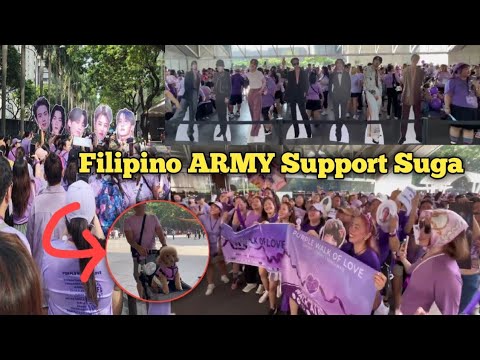 Filipino ARMY Supports Suga With Anti-Cyberbullying “Purple Walk Of Love” Event