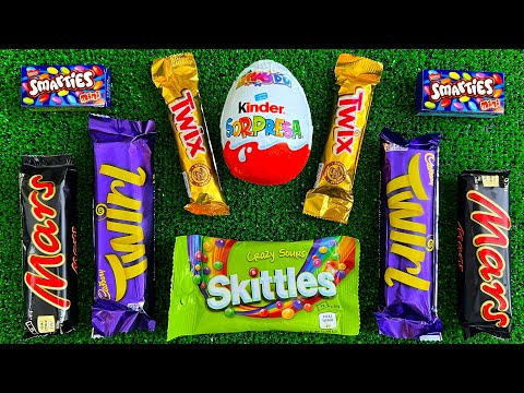 Satisfying video Asmr lollipops candy unboxing video Asmr opening video and chocolate gummy candy