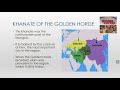 Impact of the Mongol Empire and Bubonic Plague