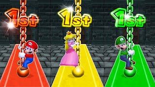 Mario Party 9 Minigames - Mario Vs Peach Vs Luigi Vs Yoshi (Master Difficulty)