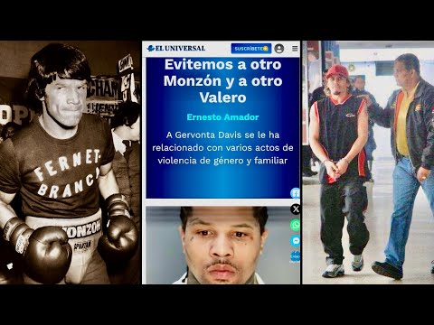 Si no paran a Gervonta a tiempo habrá una desgracia como la de Monzón o la de Valero #NoALaViolencia