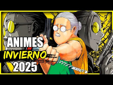 ESTRENOS ANIME INVIERNO 2025