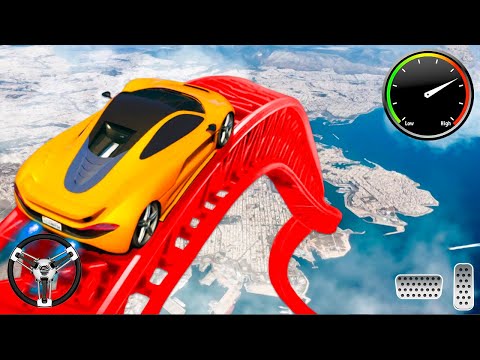 Crazy Car driving Car Games - Mega Ramp Stunt Car Games - Stunt Car Game - Android GamePlay