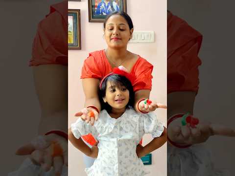 Kids new hairstyle in just 1 minute 😁😁#hairstyle #makeup #fashion #misti