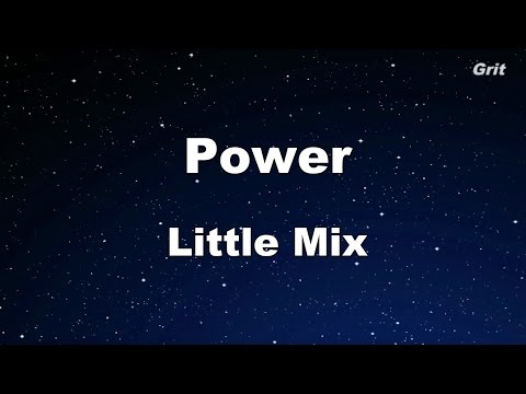 Power – Little Mix Karaoke 【With Guide Melody】 Instrumental